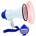 5 Core 5 Core Portable Megaphone Speaker Battery Power 30W Bullhorn w Siren Volume Adjustable 800 Ft Range 8R